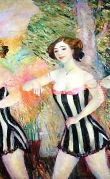 Cabaret Dancer Oil Painting by William Glackens