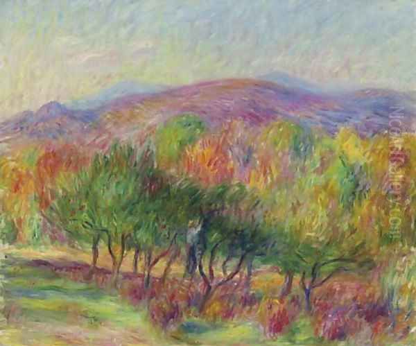 Apple Trees, Conway Oil Painting by William Glackens