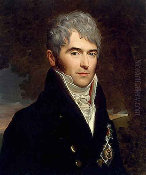 Portrait of Prince Viktor Kochubey Oil Painting by Baron Francois Gerard