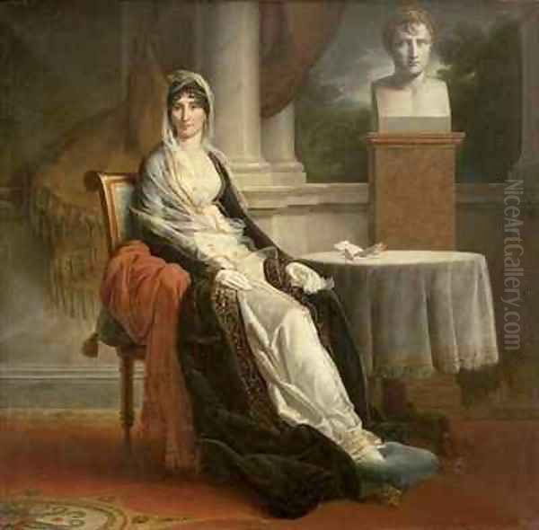 Marie Laetitia Ramolino 1750-1836 2 Oil Painting by Baron Francois Gerard