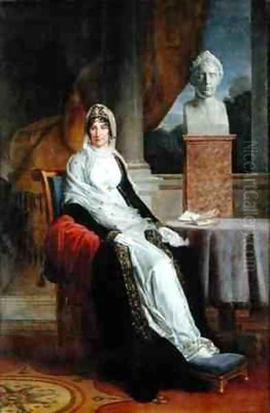 Marie Laetitia Ramolino 1750-1836 3 Oil Painting by Baron Francois Gerard