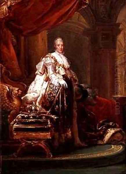 Charles X 1757-1836 Oil Painting by Baron Francois Gerard