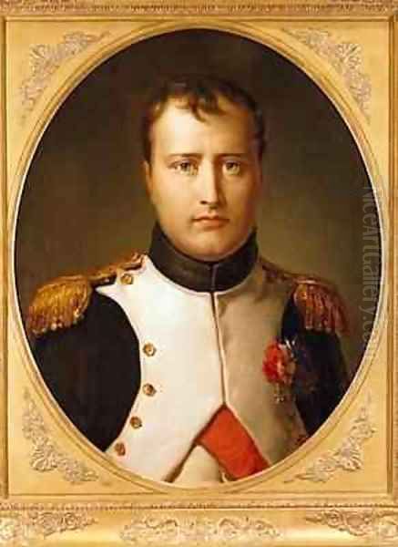 Portrait of Napoleon 1769-1821 in Uniform Oil Painting by Baron Francois Gerard