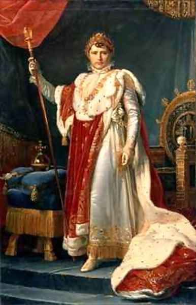 Napoleon Bonaparte 1769-1821 Oil Painting by Baron Francois Gerard