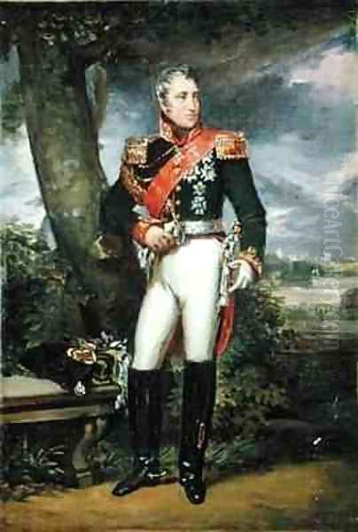 Charles Andre 1764-1832 Count Pozzo di Borgo Oil Painting by Baron Francois Gerard