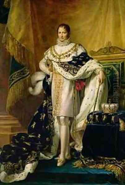 Joseph Bonaparte 1768-1844 Oil Painting by Baron Francois Gerard