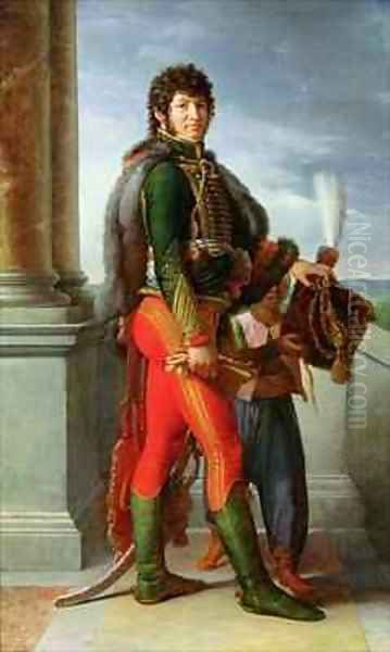 Joachim Murat 1767-1815 2 Oil Painting by Baron Francois Gerard