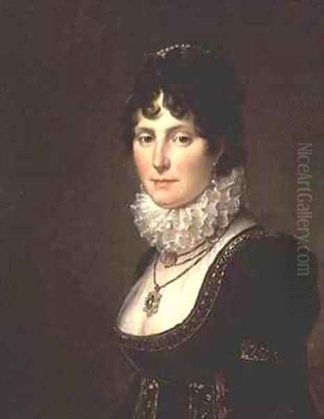 Mary Nisbet Countess of Elgin Oil Painting by Baron Francois Gerard