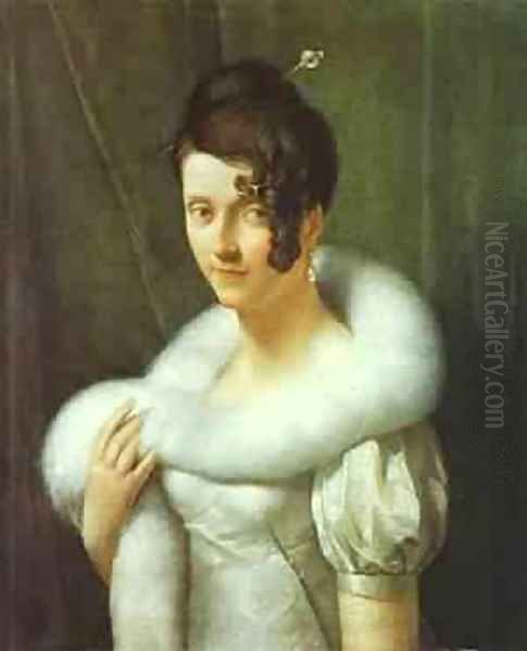 Portrait Of A Woman 1810 Oil Painting by Baron Francois Gerard