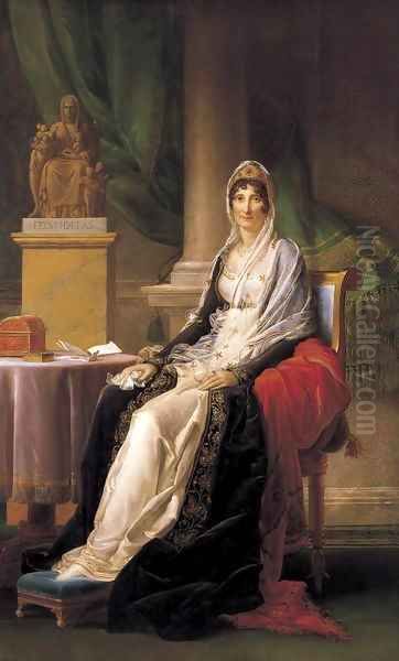 Portrait of Madame Mere 2 Oil Painting by Baron Francois Gerard