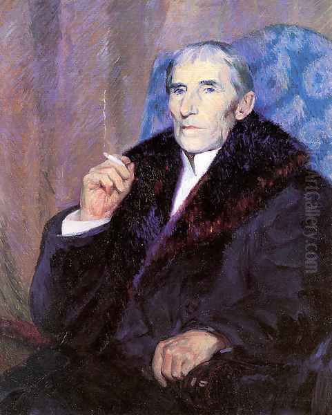 Portrait of Hamilton Hamilton 1919 Oil Painting by Bernhard Gutmann