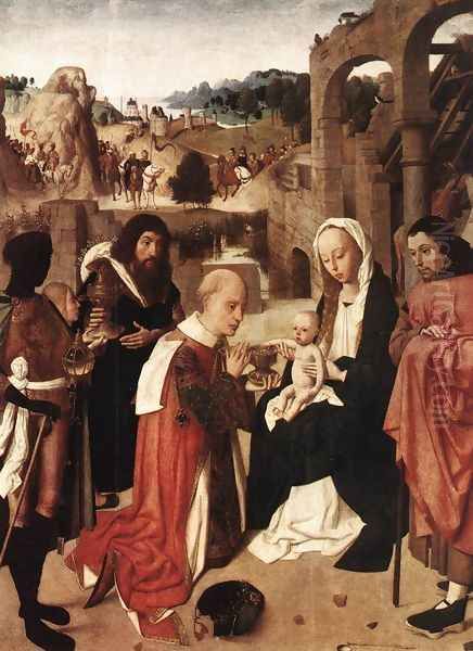 Adoration of the Kings Oil Painting by Tot Sint Jans Geertgen