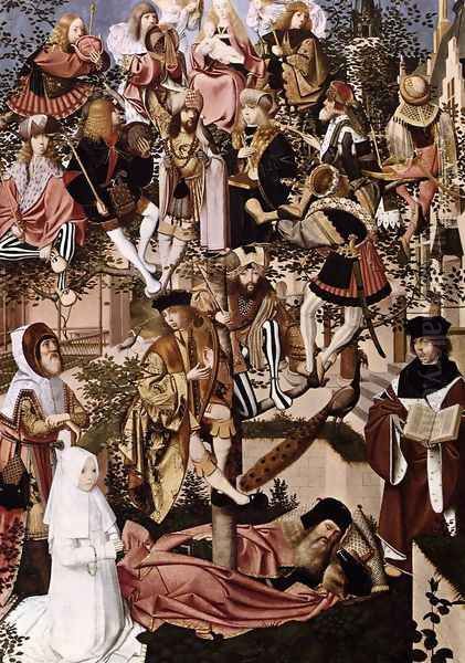 The Tree of Jesse 1480s Oil Painting by Tot Sint Jans Geertgen