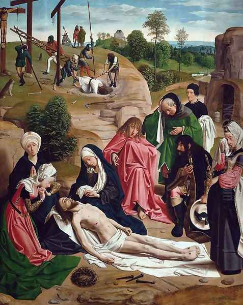 Lamentation, Oil Painting by Tot Sint Jans Geertgen