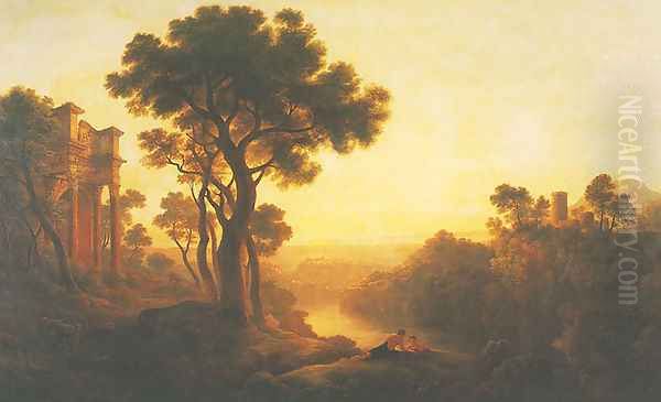 Classical Landscape Oil Painting by John Glover