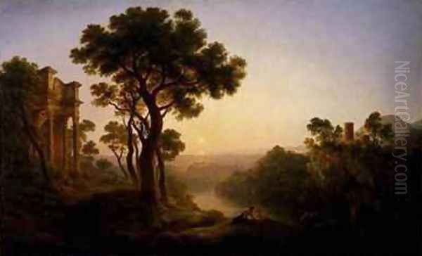 Classical Landscape 3 Oil Painting by John Glover