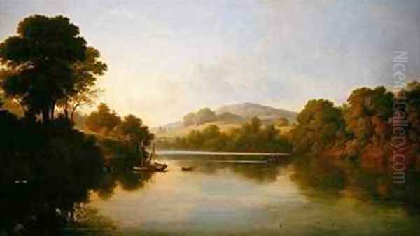 Great Barr Staffordshire Oil Painting by John Glover