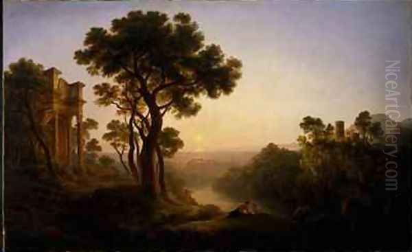 Classical landscape 2 Oil Painting by John Glover