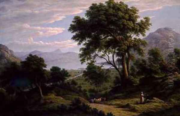 Ullswater Cumberland Oil Painting by John Glover