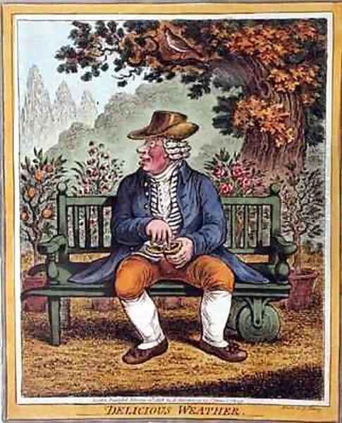 Delicious Weather by James Gillray