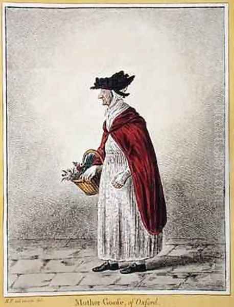 Mrs Rebecca Howse known as Mother Goose of Oxford 2 Oil Painting by James Gillray