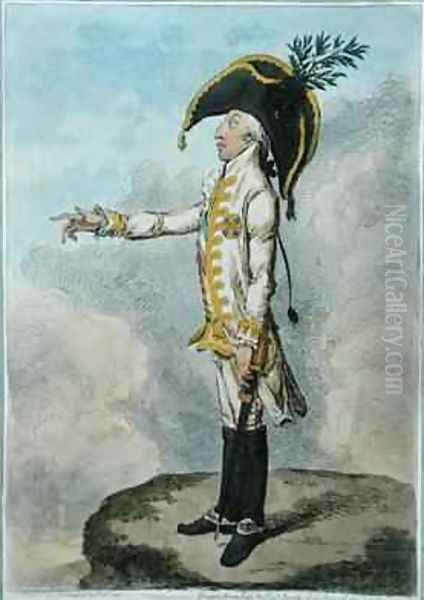 The Archduke Oil Painting by James Gillray