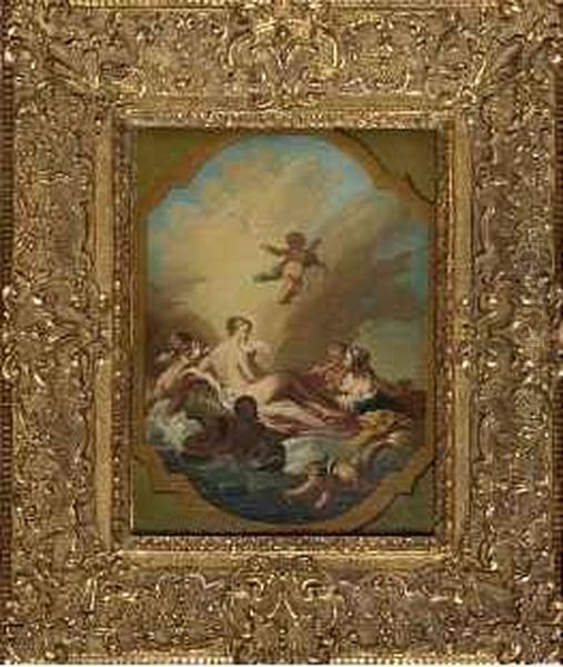 Geburt Dervenus Oil Painting by Jacopo (Giacomo) Amigoni