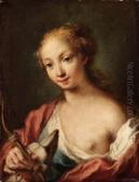 Diana Oil Painting by Jacopo (Giacomo) Amigoni