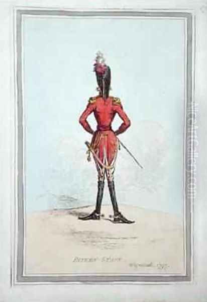 Patern Staff Oil Painting by James Gillray