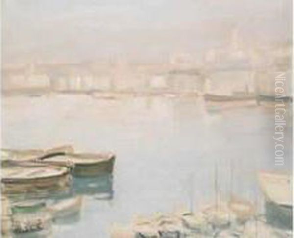  Marseille, Matin D'hiver  Oil Painting by Albert Andre