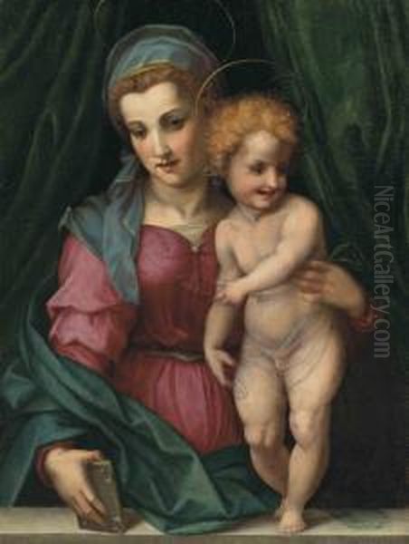 The Madonna And Child Oil Painting by Andrea Del Sarto