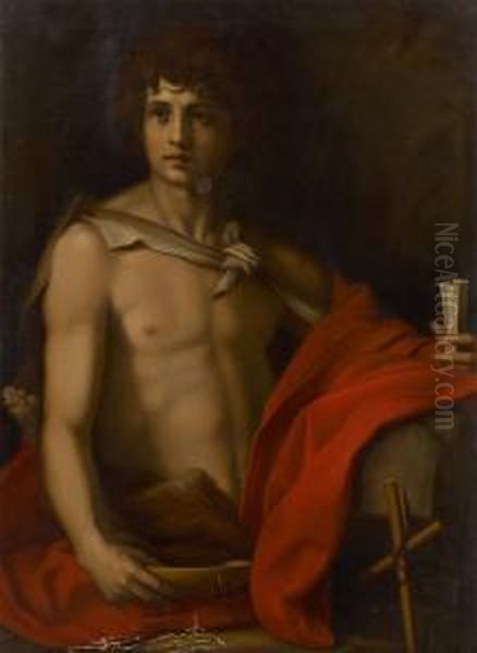 Saint Jeanbaptiste Oil Painting by Andrea Del Sarto