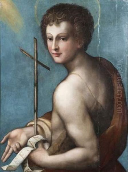 Saint Jean-baptiste Oil Painting by Andrea Del Sarto