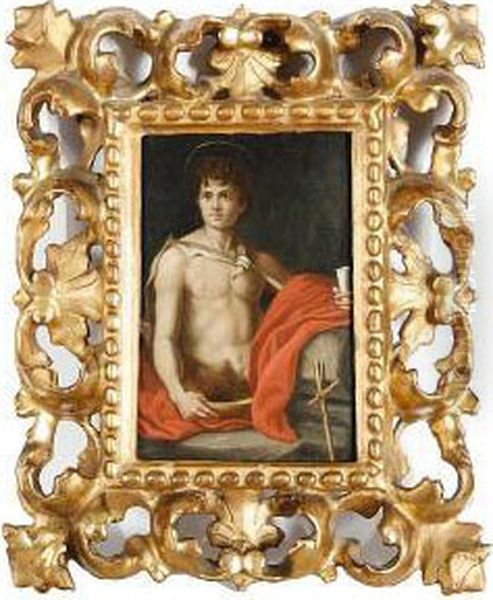 John The Baptist Oil Painting by Andrea Del Sarto