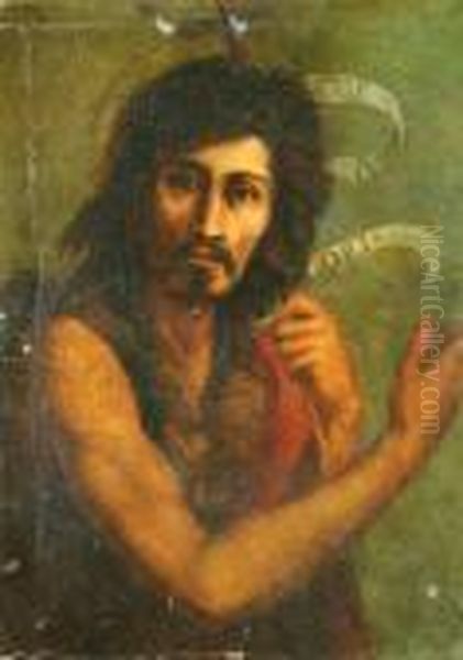 St. John The Baptist Oil Painting by Andrea Del Sarto