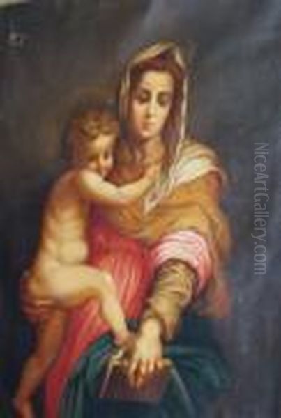 Untitled Oil Painting by Andrea Del Sarto