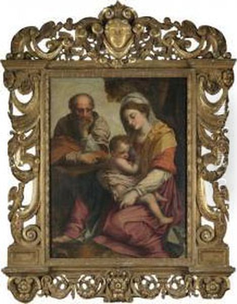 The Holy Family Oil Painting by Andrea Del Sarto