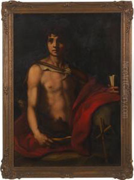 Saint John The Baptist Oil Painting by Andrea Del Sarto