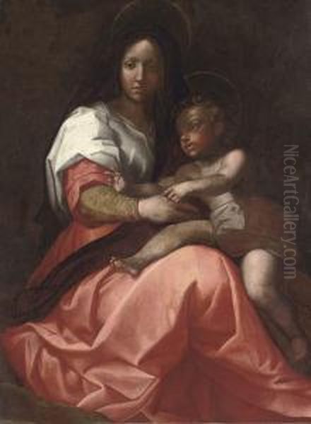 The Madonna And Child by Andrea Del Sarto