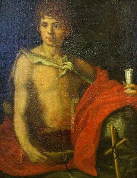 St. John The Baptist Oil Painting by Andrea Del Sarto