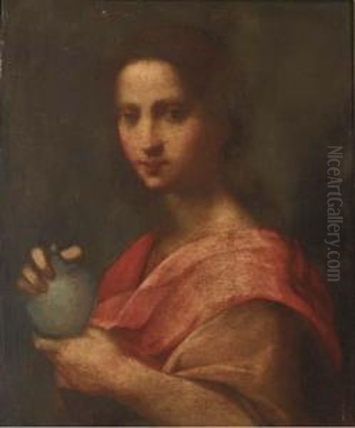 Saint Mary Magdalene Oil Painting by Andrea Del Sarto