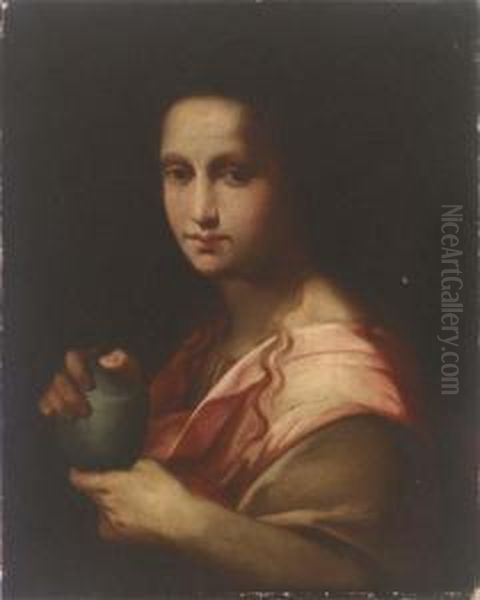 Saint Mary Magdalene Oil Painting by Andrea Del Sarto