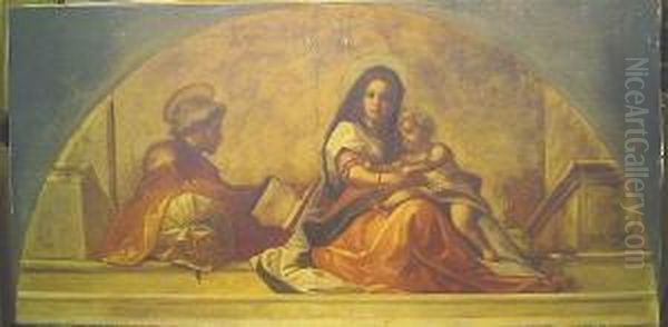 Madonna Del Sacco Oil Painting by Andrea Del Sarto