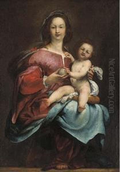 The Virgin And Child Oil Painting by Andrea Del Sarto