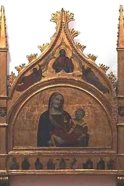 Madonna and Child Oil Painting by Taddeo Gaddi