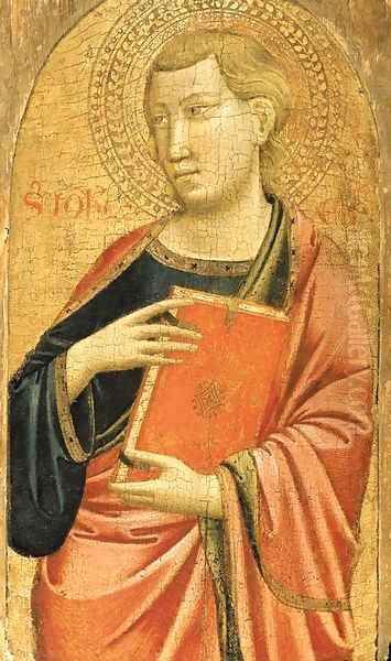 Saint John the Evangelist Oil Painting by Taddeo Gaddi