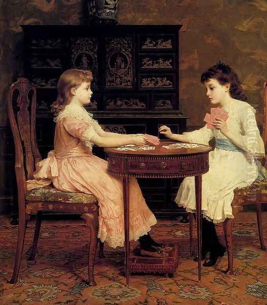 Old Maid Oil Painting by Frederick Goodall