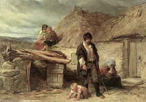 An Irish Eviction by Frederick Goodall