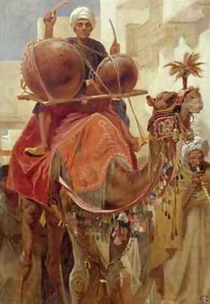 The Marriage Procession Oil Painting by Frederick Goodall