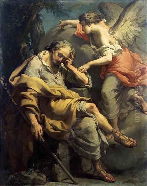 Joseph's Dream c. 1790 Oil Painting by Gaetano Gandolfi